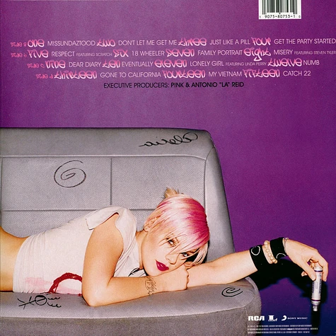 Pink - Missundaztood Black Vinyl Edition