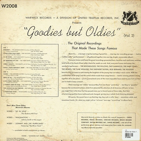 V.A. - Goodies But Oldies Volume 2