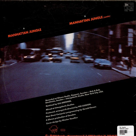 Per Cussion - Manhattan Jungle