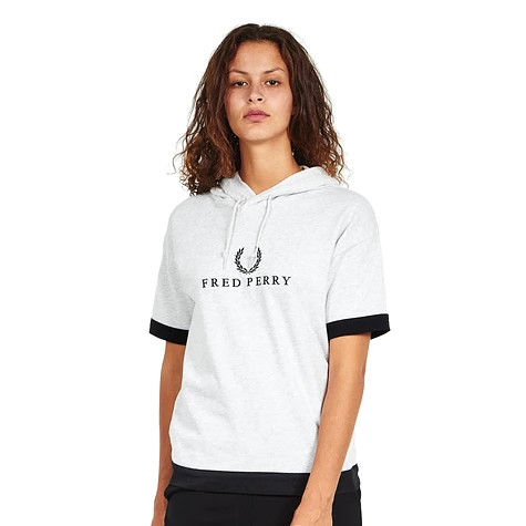Fred Perry - Embroidered Hooded Sweat