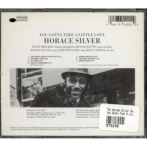 The Horace Silver Quintet - You Gotta Take A Little Love