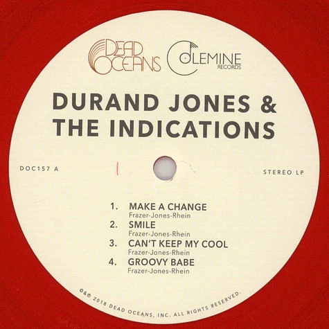 Durand Jones & The Indications - Durand Jones & The Indications Red Vinyl Edition
