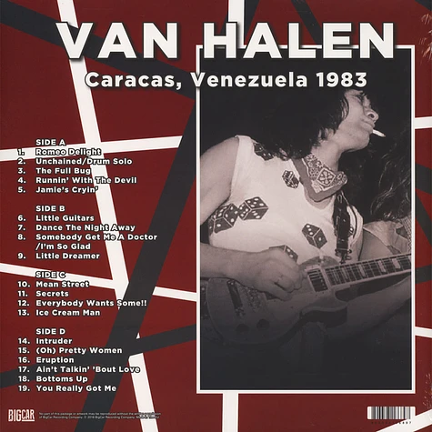 Van Halen - Caracas, Venezuela 1983