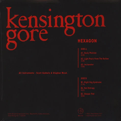 Kensington Gore - Hexagon