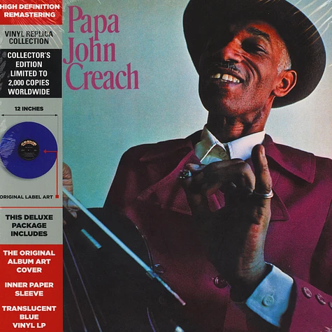 Papa John Creach - Papa John Creach Blue Vinyl Edition