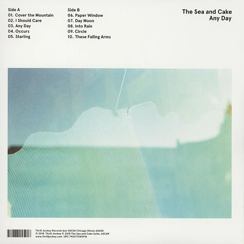Sea And Cake, The - Any Day Black Vinyl Edition