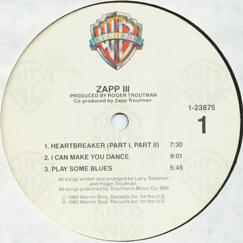 Zapp - Zapp III