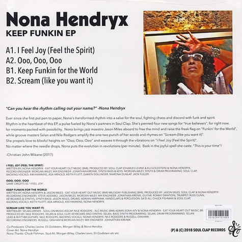 Nona Hendryx & Soul Clap - Keep Funkin EP