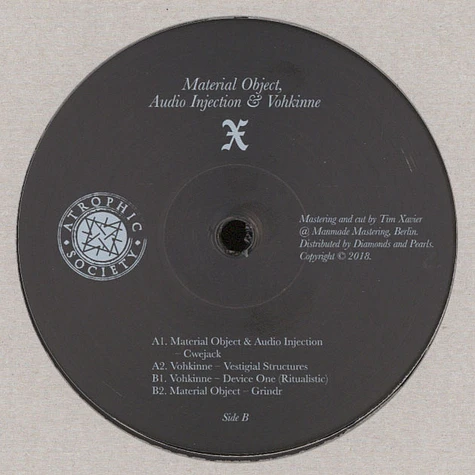 Material Object, Audio Injection & Vohkinne - X