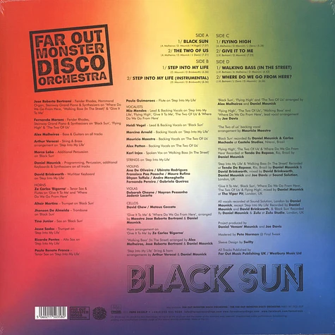 Far Out Monster Disco Orchestra - The Black Sun