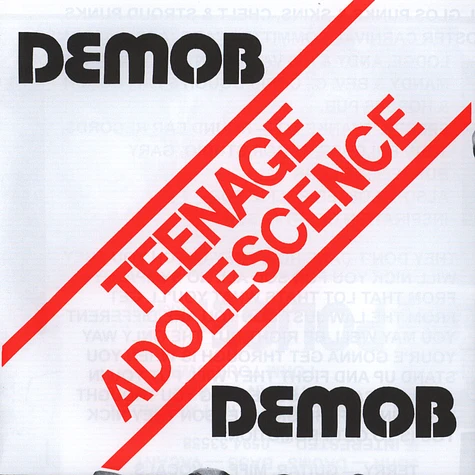 Demob - Anti-Police / Teenage Adolescence