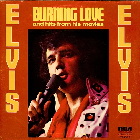 Elvis Presley - Burning Love And Hits From His Movies Vol. 2