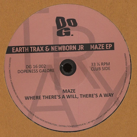 Earth Trax & Newborn Jr. - Maze EP