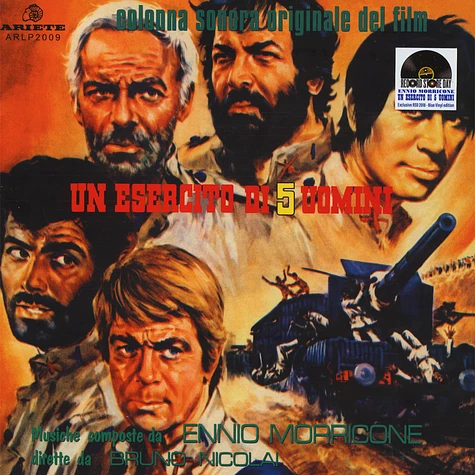 Ennio Morricone - OST Un Esercito Di 5 Uomini Blue Vinyl Edition