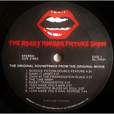 "The Rocky Horror Picture Show" Original Cast - The Rocky Horror Picture Show - Original Sound Track