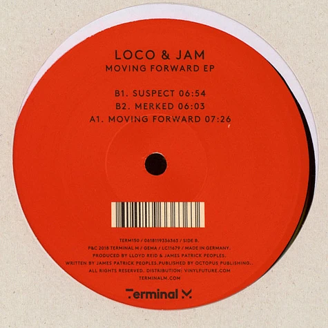 Loco & Jam - Moving Forward EP