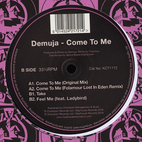 Demuja - Come To Me Folamour Remix