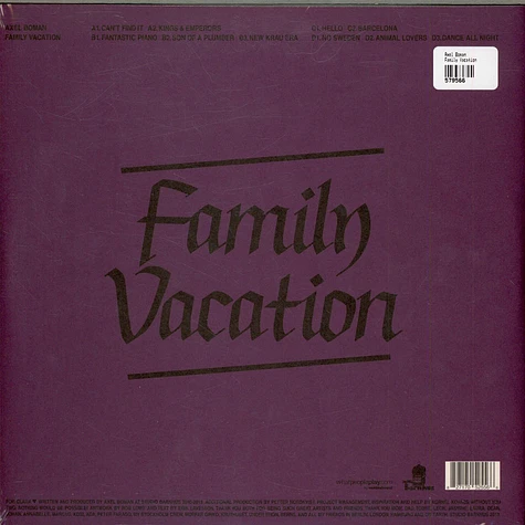 Axel Boman - Family Vacation