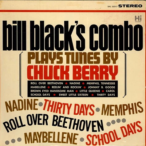 Bill Black's Combo - Plays Tunes By Chuck Berry