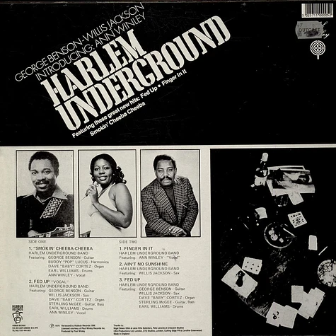 Harlem Underground Band - Harlem Underground