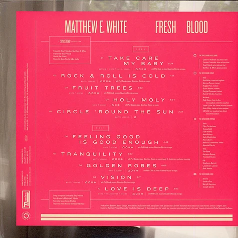 Matthew E. White - Fresh Blood