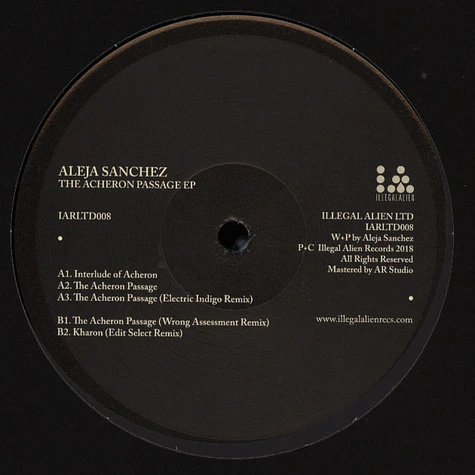 Aleja Sanchez - The Acheron Passage EP