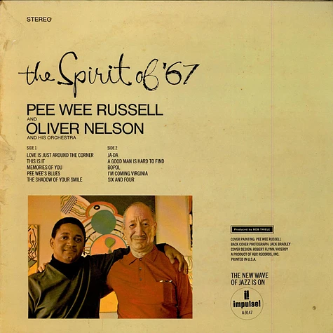Pee Wee Russell And Oliver Nelson And His Orchestra - The Spirit Of '67
