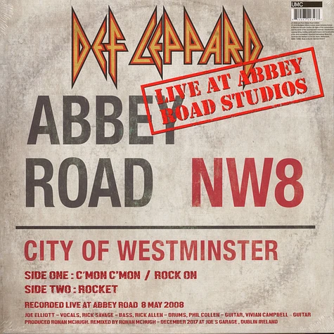 Def Leppard - Live At Abbey Road Studios