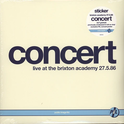 Public Image Limited - Live At Brixton Academy 1986