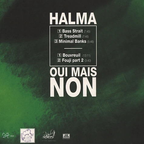 Halma / Oui Mais Non - Split LP