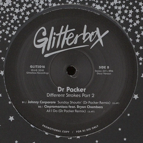 Dr Packer - Different Strokes Part 2