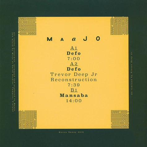 Maajo - Defo / Mansaba TDJ Reconstruction