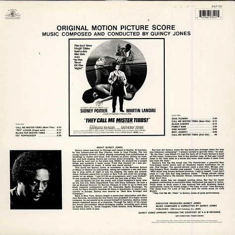 Quincy Jones - They Call Me Mister Tibbs