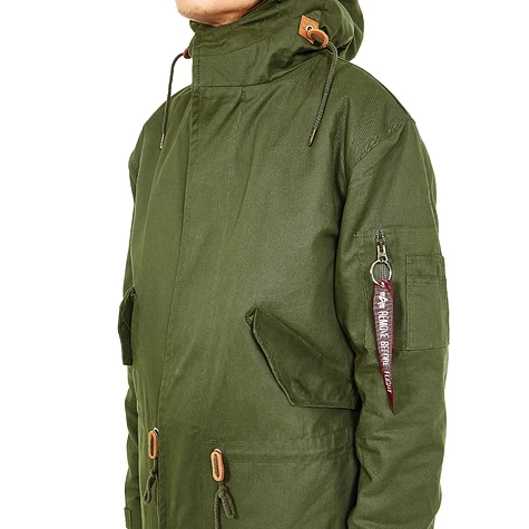 Alpha Industries - Hooded Fishtail Parka