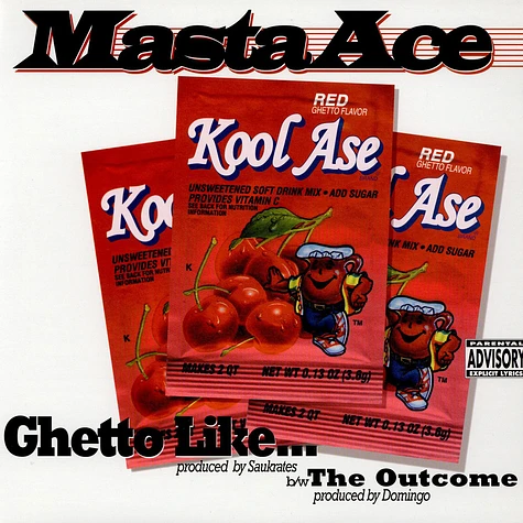 Masta Ace - Ghetto Like... b/w The Outcome