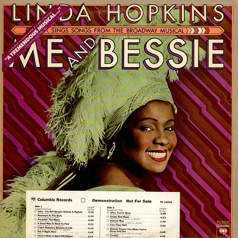 Linda Hopkins - Me And Bessie