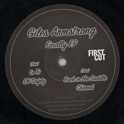 Giles Armstrong - Finally EP