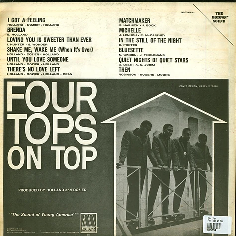 Four Tops - Four Tops On Top