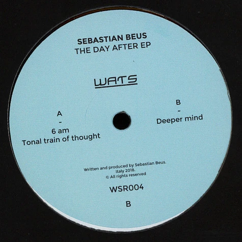 Sebastian Beus - The Day After EP