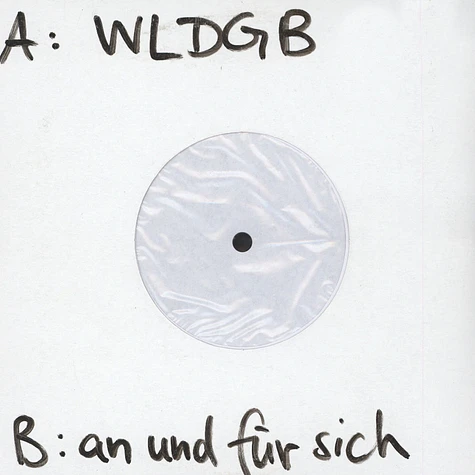 John Known - WLDGB / An Und Für Sich (RSD Exclusive)