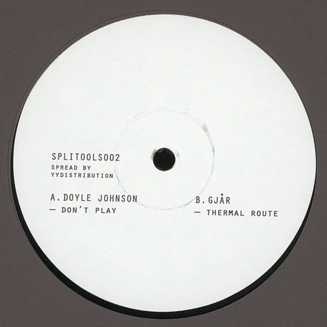 Doyle Johnson & Gjar - Splitools 002