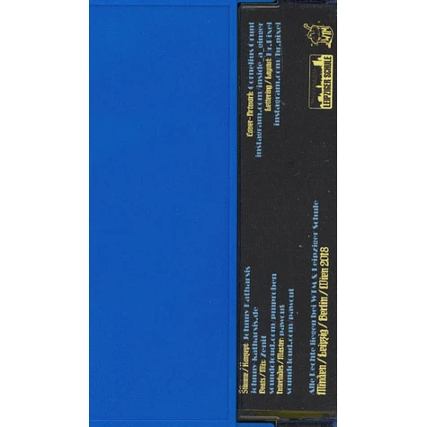 Johnny Katharsis & Zenit - Eisen Blue Edition