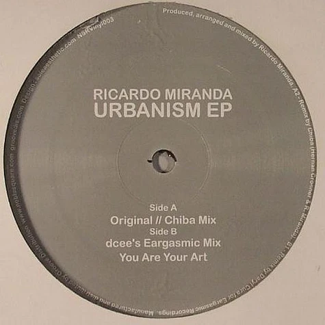 Ricardo Miranda - Urbanism EP