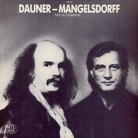 Wolfgang Dauner - Albert Mangelsdorff - Two Is Company...