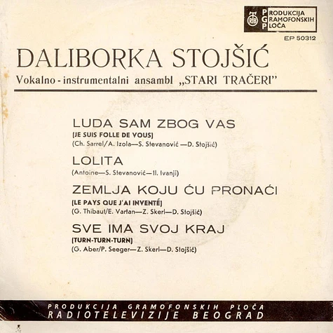 Daliborka Stojšić - Luda Sam Zbog Vas