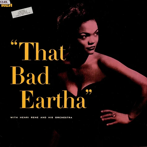 Eartha Kitt With Henri Rene And His Orchestra - That Bad Eartha