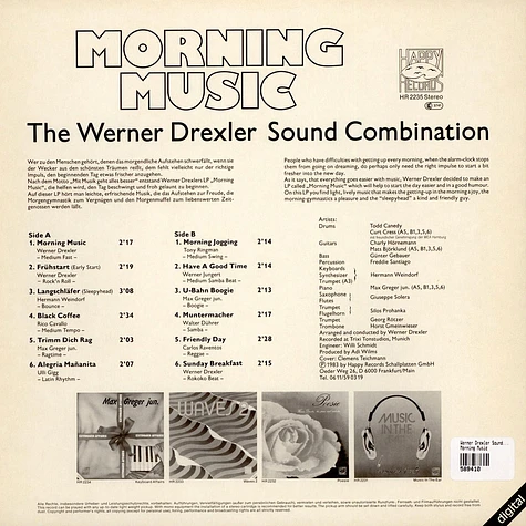 The Werner Drexler Sound Combination - Morning Music