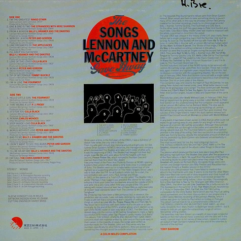 V.A. - The Songs Lennon And McCartney Gave Away