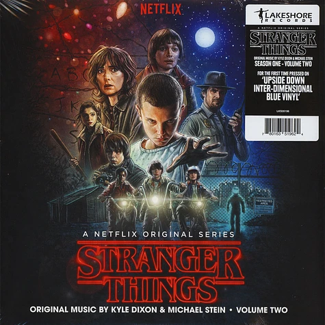 Kyle Dixon & Michael Stein - OST Stranger Things Season 1 Volume 2 Upside Down Inter-Dimensional Blue Vinyl Edition