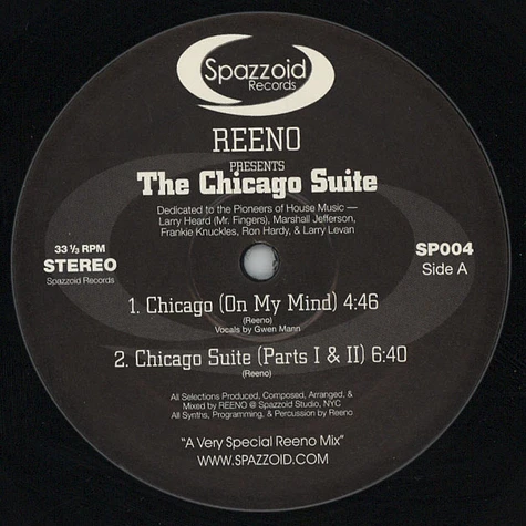Reeno - The Chicago Suite